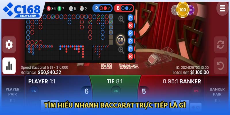 Tìm hiểu nhanh baccarat trực tiếp là gì